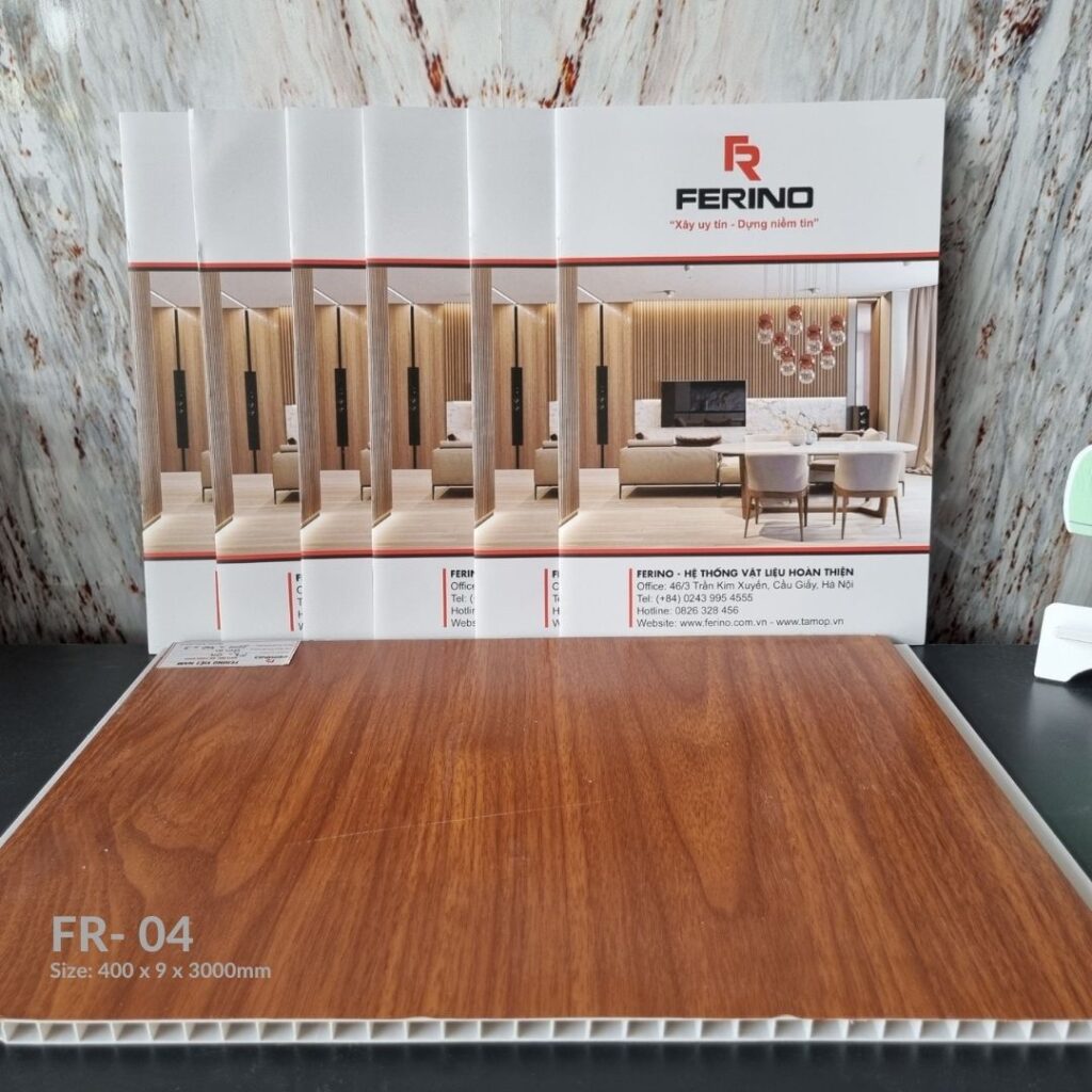 Bảng báo giá tấm PVC vân gỗ