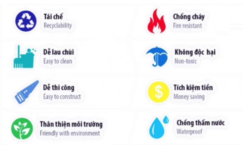 nhựa dán tường chống ẩm