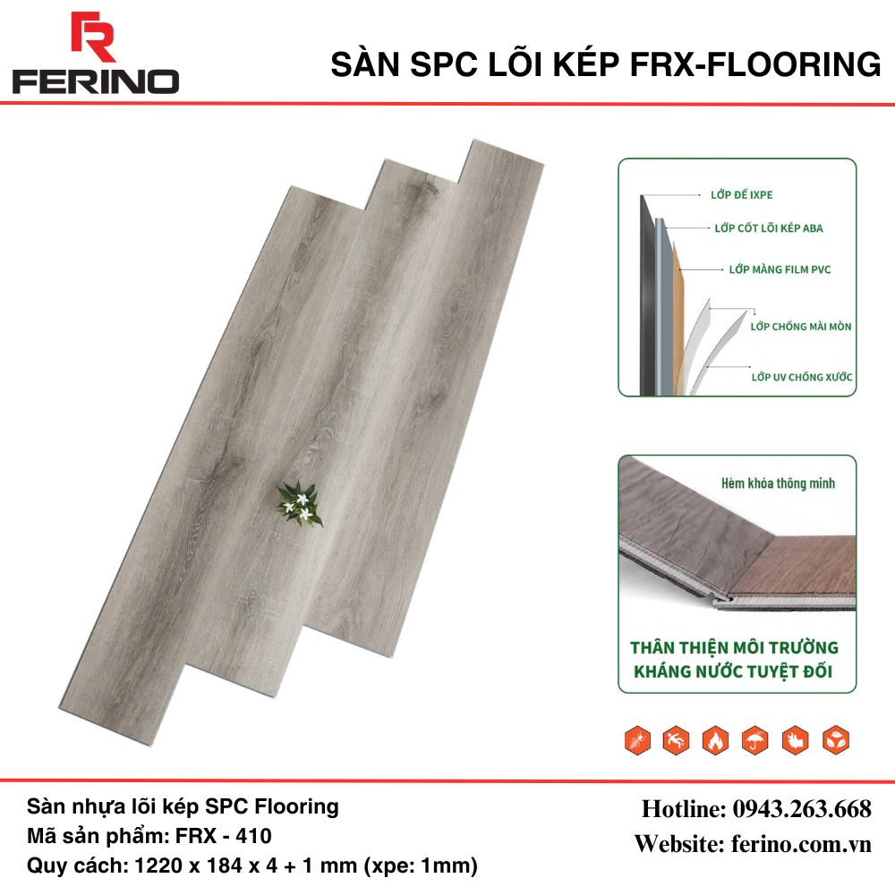 10-295 SÀN ĐÁ SPC FRX -FLOORING
