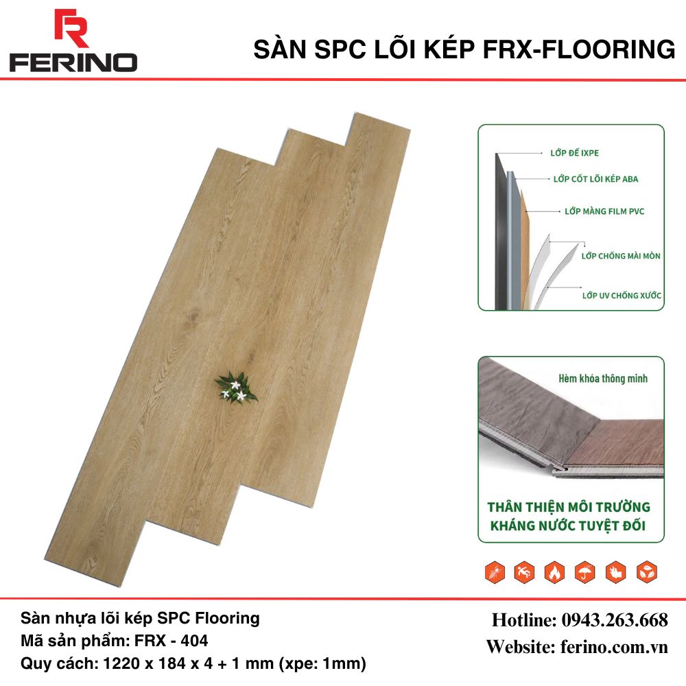 4 -295 SÀN ĐÁ SPC FRX -FLOORING