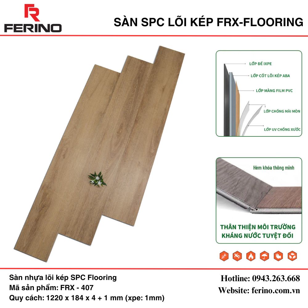 7 -295 SÀN ĐÁ SPC FRX -FLOORING