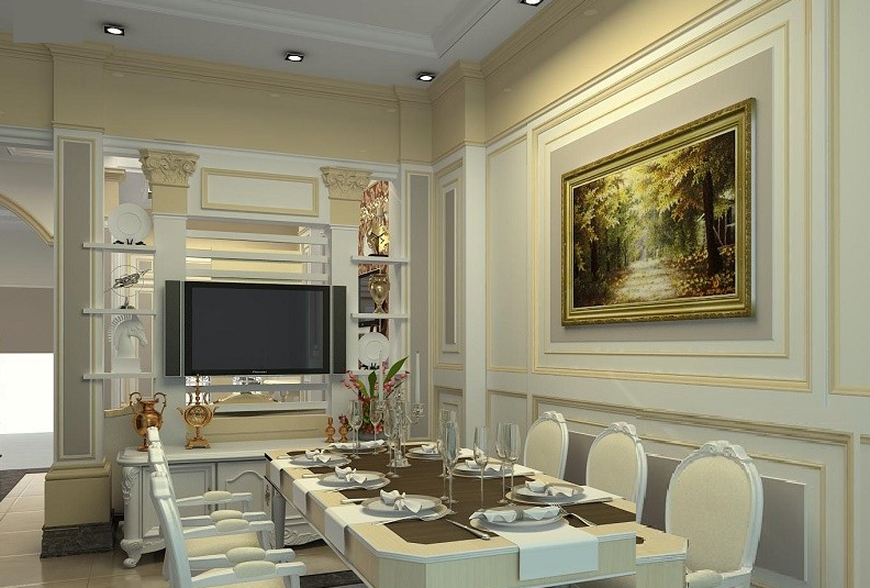 phào chỉ trang trí tường