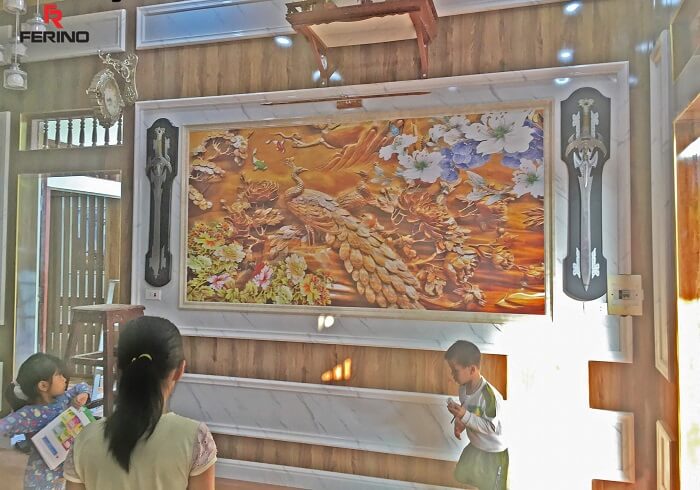 Hoàn thiện công trình nhà anh Dũng ở Liêm Tuyền - Hà Nam