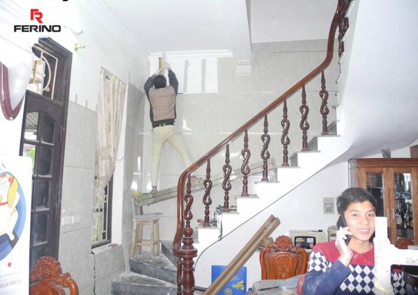 Hoàn tiện công trình nhà anh Hòa tại Từ Liêm - Hà Nội