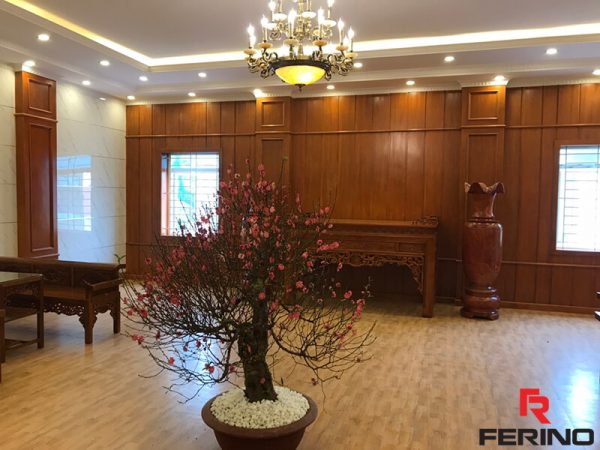 Hoàn thiện công trình trang trí tại UBND Huyện Phú Xuyên