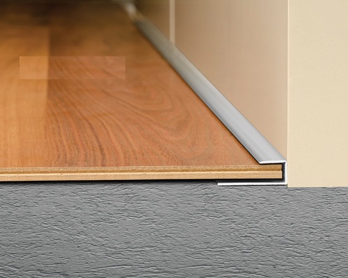 Nẹp trang trí ở vị trí kết thúc sàn