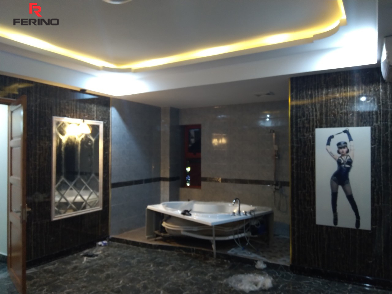 Ferino hoàn thiện công trình Nuru Massage Hà Nội của anh Phong