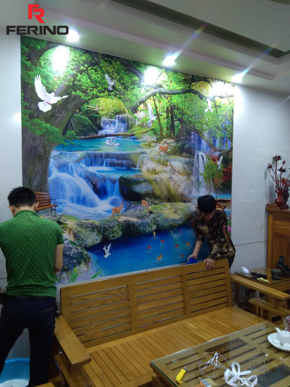 Hoàn thiện công trình nhà chi Xuân tại Nam Từ Liêm- Hà Nội