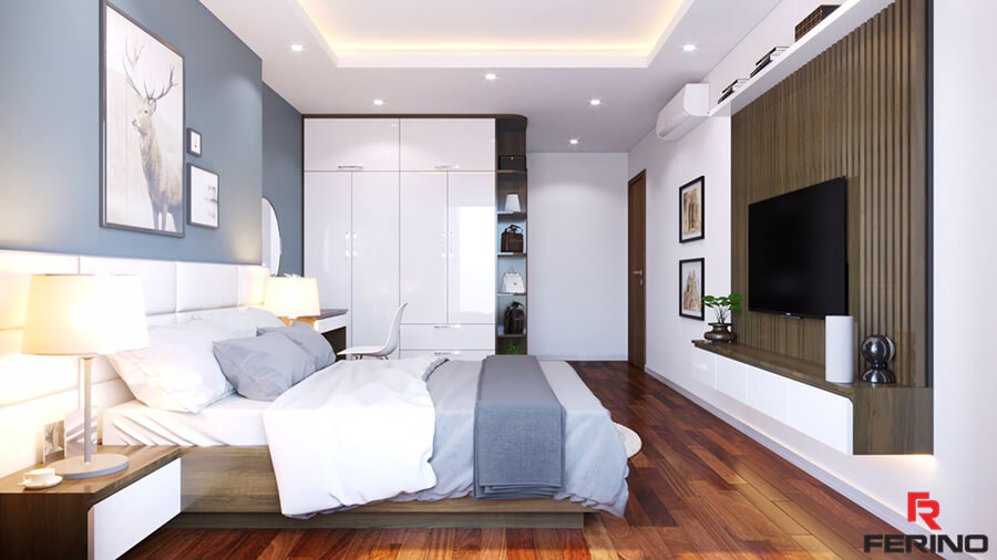 Thi công tấm ốp giả đá tại nhà chị Hoài Đống Đa, Nà Nội