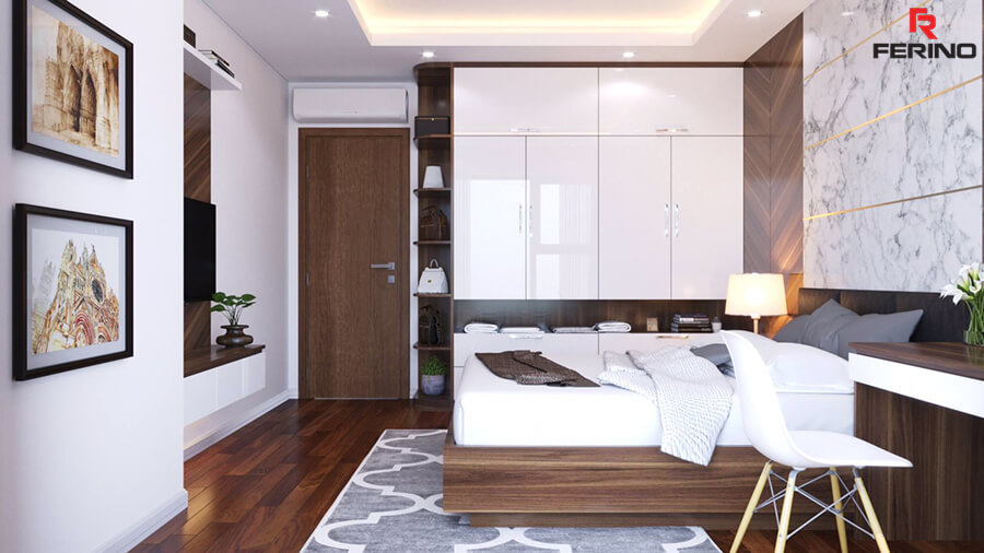 Thi công tấm ốp tại nhà chị Hoài Đống Đa, Nà Nội