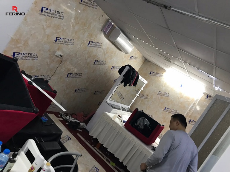 Hoàn thiện công trình nhà anh Dũng - Thanh Trì - Hà Nội