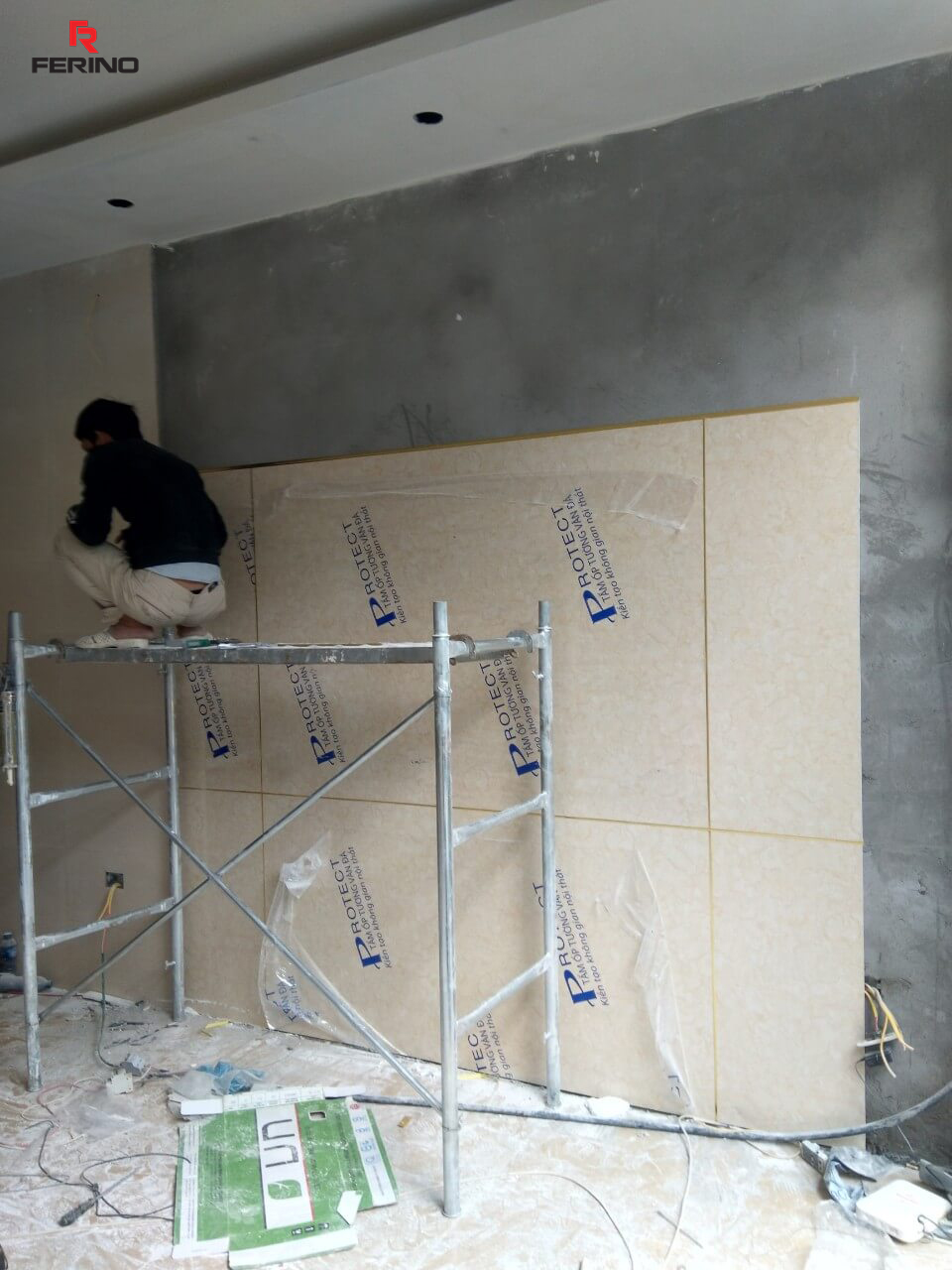 Hoàn thiện công trình nhà anh Hải tại 105 Tôn Đức Thắng - Đống Đa - Hà Nội