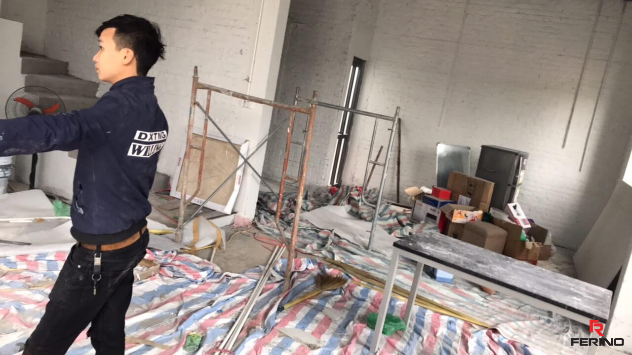 Hoàn thiện công trình nhà chị Linh - Hai Bà Trưng - Hà Nội