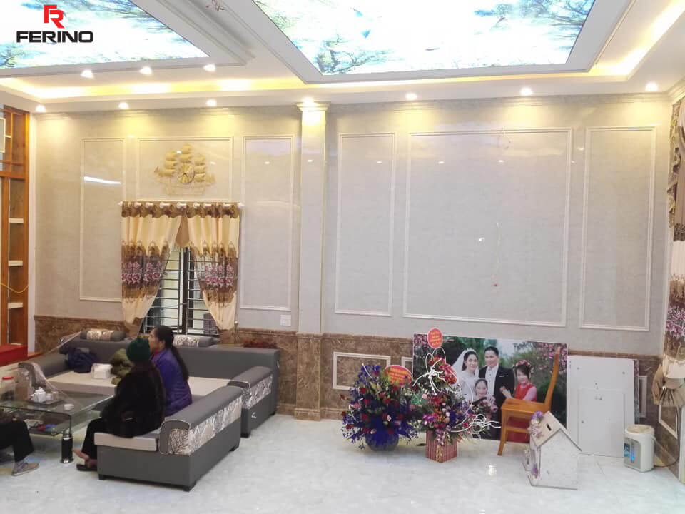 Thi công hoàn thiện công trình tại nhà chị Hải ở Thanh Hóa