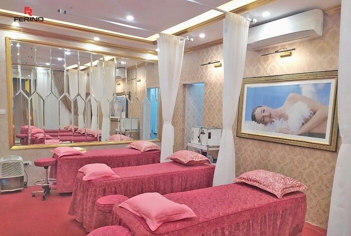 Hoàn thiện công trình cho Spa chị Quỳnh tại 61C Quang Trung - Hà Nội