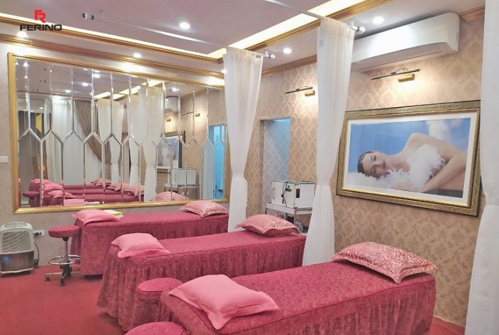 Hoàn thiện công trình cho Spa chị Quỳnh tại 61C Quang Trung - Hà Nội
