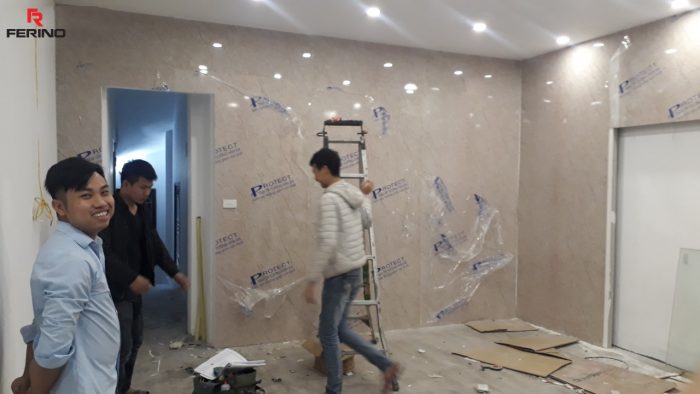 Hoàn thiện công trình cho Spa chị Quỳnh tại 61C Quang Trung - Hà Nội