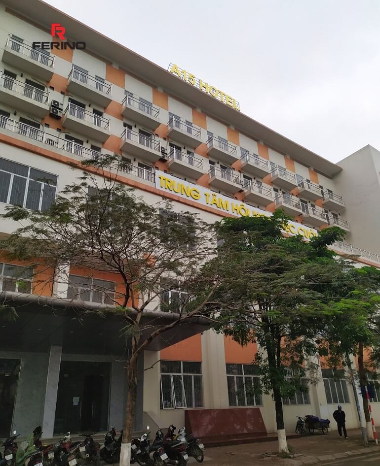 Hoàn thiện nội thất trung tâm hội nghị tiệc cưới 55 Trần Hoà, Định công, Hoàng Mai, Hà Nội