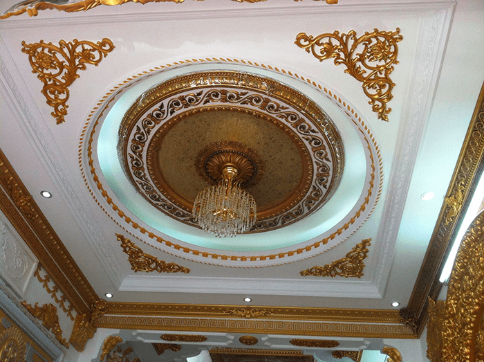 phào chỉ trang trí tường