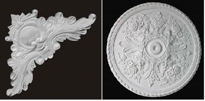 phào chỉ trang trí tường