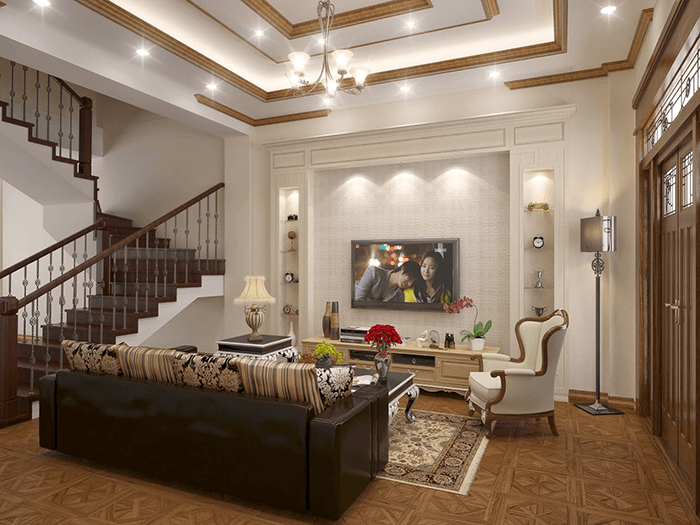 phào chỉ trang trí tường