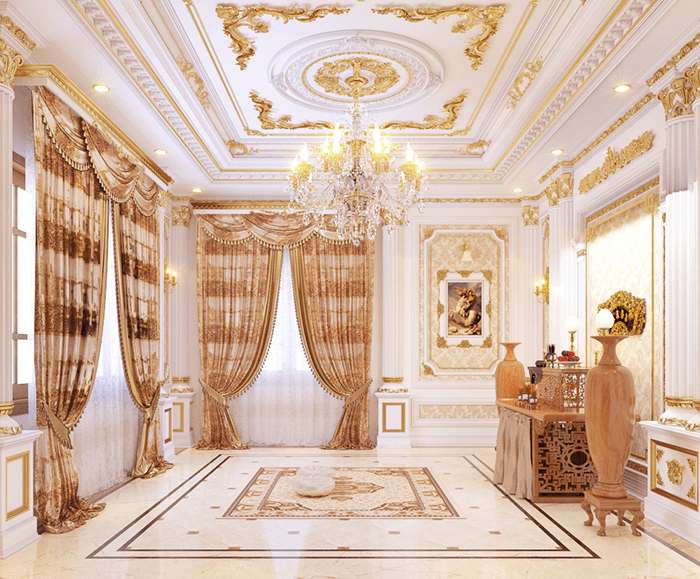 phào chỉ trang trí tường