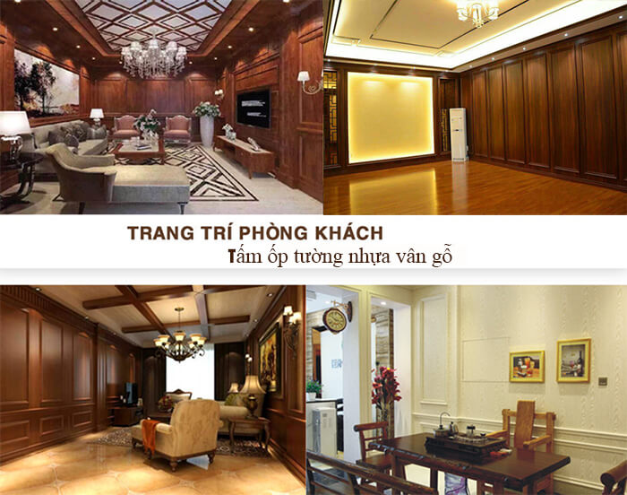 Tấm nhựa giả gỗ ốp tường nhập khẩu cao cấp phân phối bởi Ferino