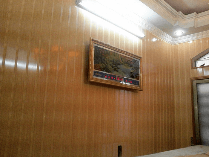 tấm nhựa ốp tường composite giả gỗ