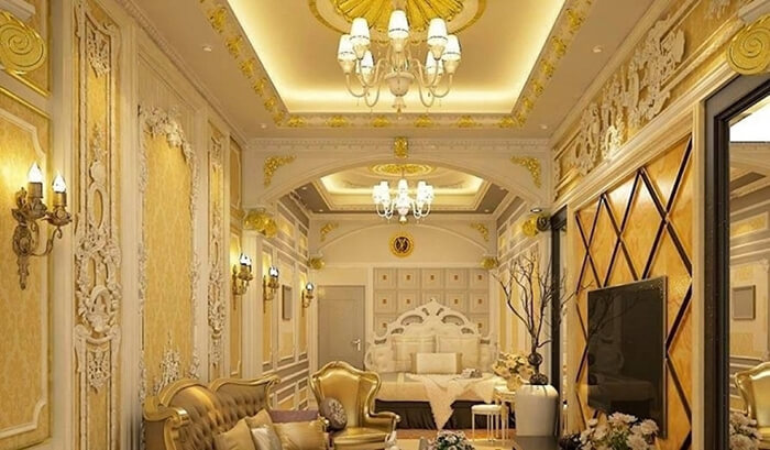 phào chỉ trang trí tường