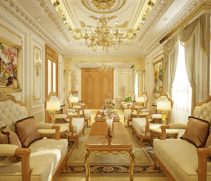 phào chỉ trang trí tường