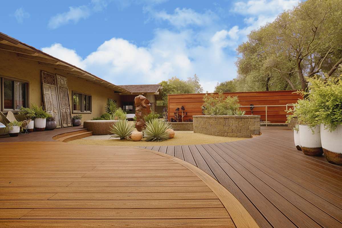 công trình lát sàn ngoài trời