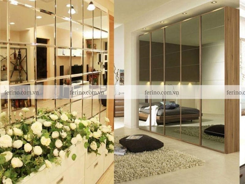 Vật liệu làm vách ngăn bằng kính thích hợp cho nhiều không gian