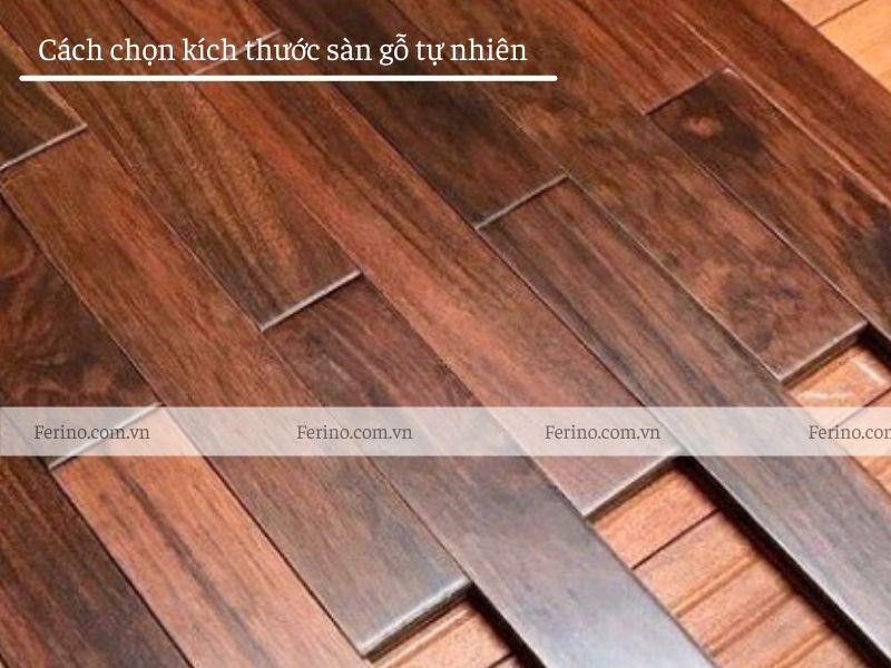 cách chọn sàn gỗ tự nhiên