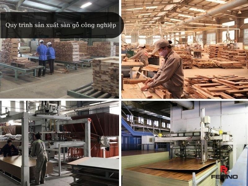 cách sản xuất sàn gỗ công nghiệp