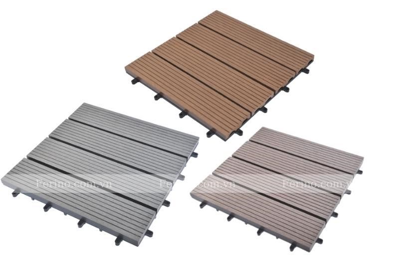 sàn vỉ nhựa tự ghép ngoài trời VGN 300