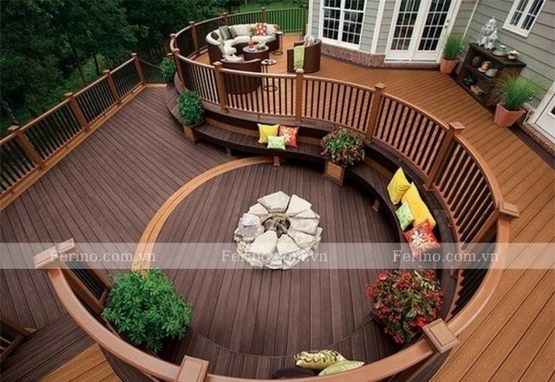 trang trí cho hành lang và ban công