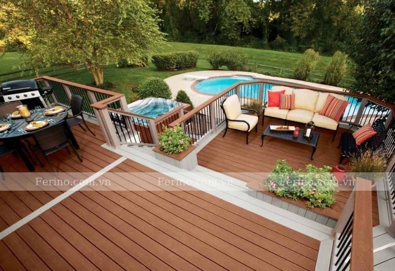 ứng dụng lắp đặt cho không gian khuôn viên và khách sạng