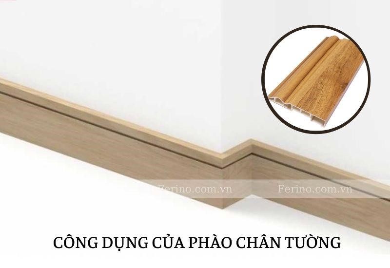 công dụng của phào chân tường