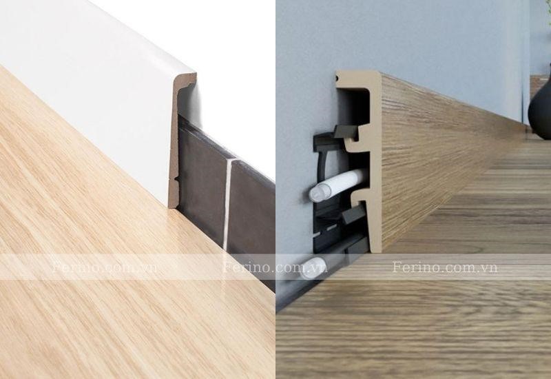 phào chân tường nhựa