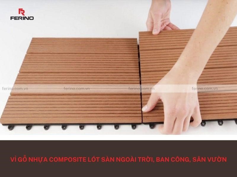 vỉ gỗ nhựa composite