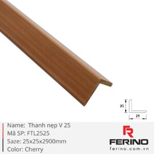 Thanh nẹp V 25