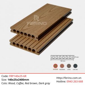 Sàn Gỗ Nhựa | FRP140x25-6R