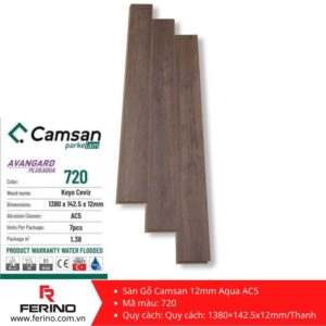 Bảng Màu Sàn Gỗ Camsan 12mm