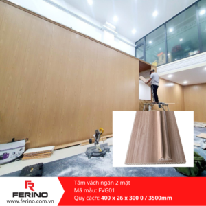 Vách ngăn phòng giả gỗ