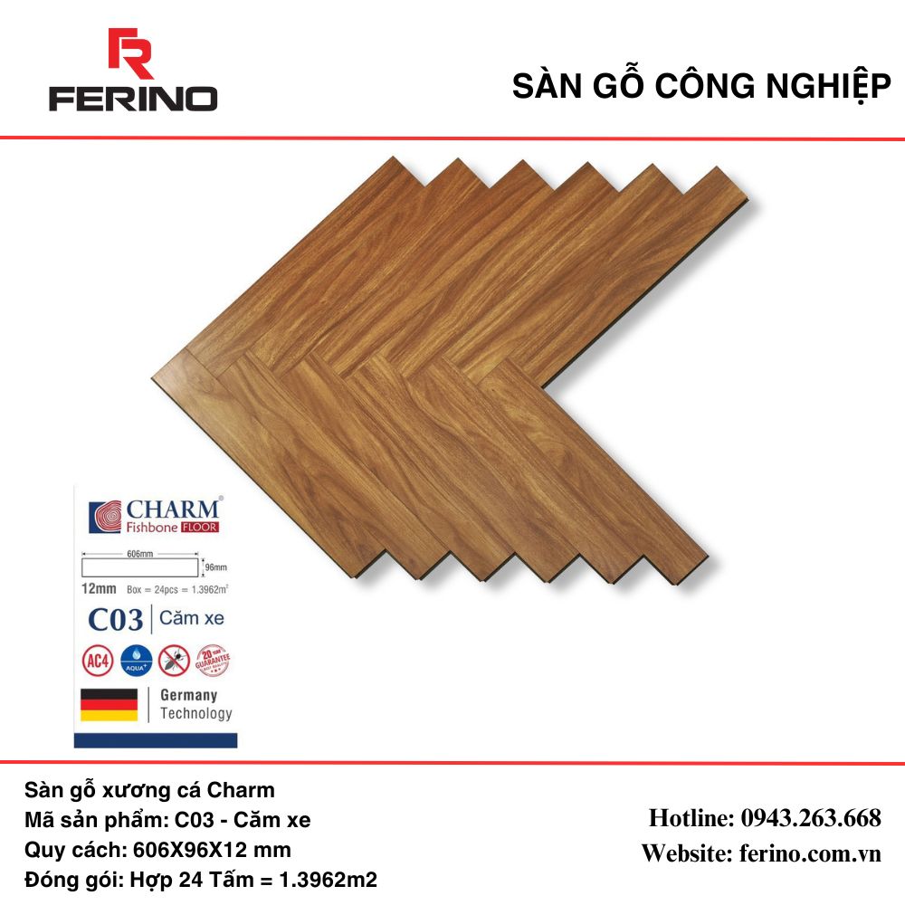 sàn gỗ xương cá chrarm