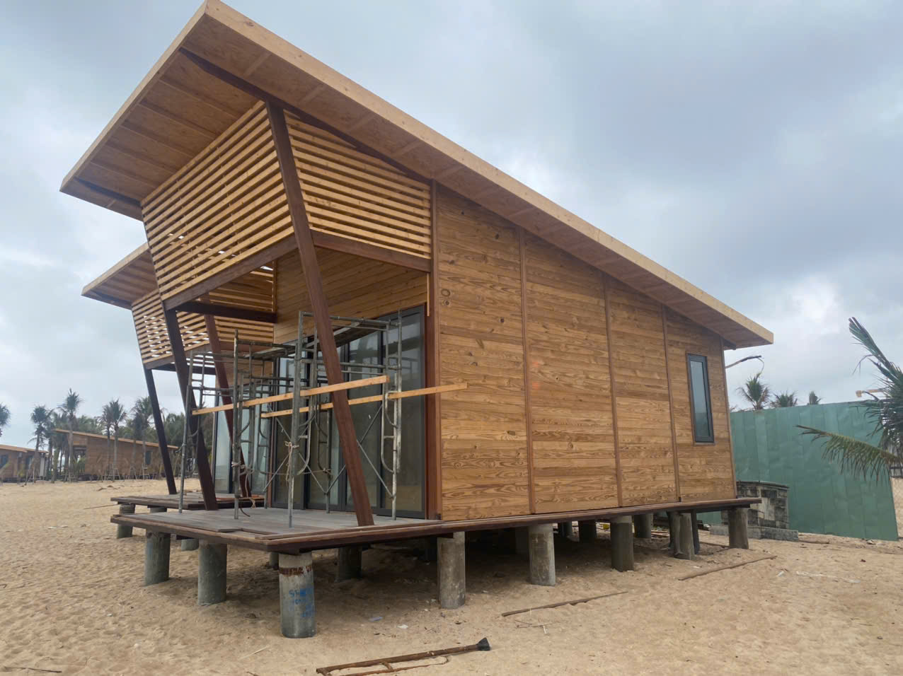 Làm nhà gỗ, Bungalow, Nhà nghỉ dưỡng