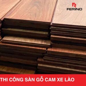 Sàn Gỗ Căm Xe Solid