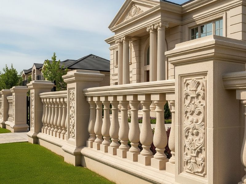 Mẫu hàng rào đẹp đơn giản