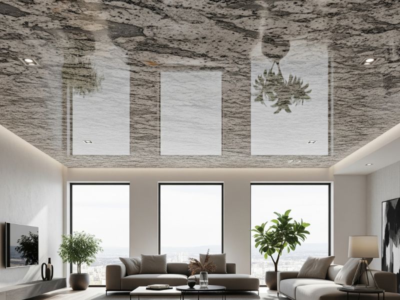 Mẫu trần nhựa nano phẳng đẹp