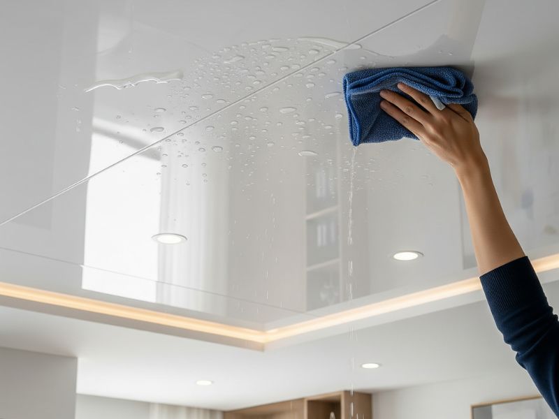 Mẫu trần nhựa nano phẳng đẹp